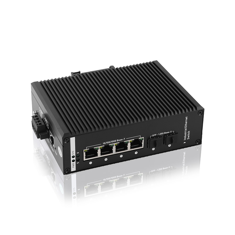 二层网管4+2千兆交换机：WL-M804G-2SFP-I