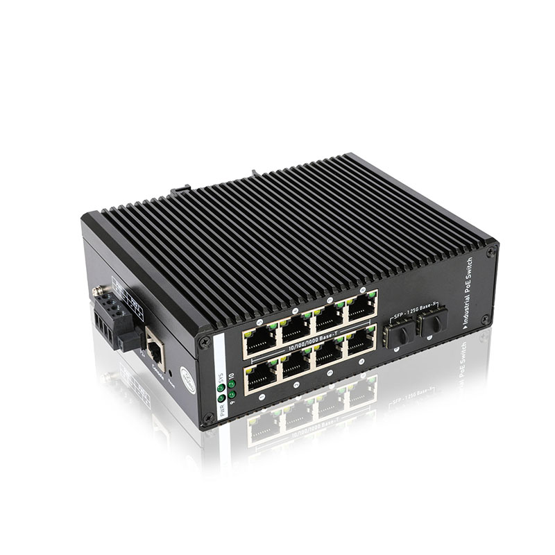 二层网管8+2千兆交换机：WL-M808G-2SFP-I