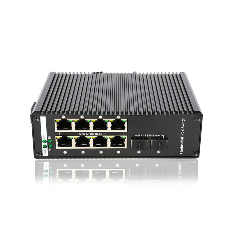 二层网管8+2千兆交换机：WL-M808G-2SFP-I